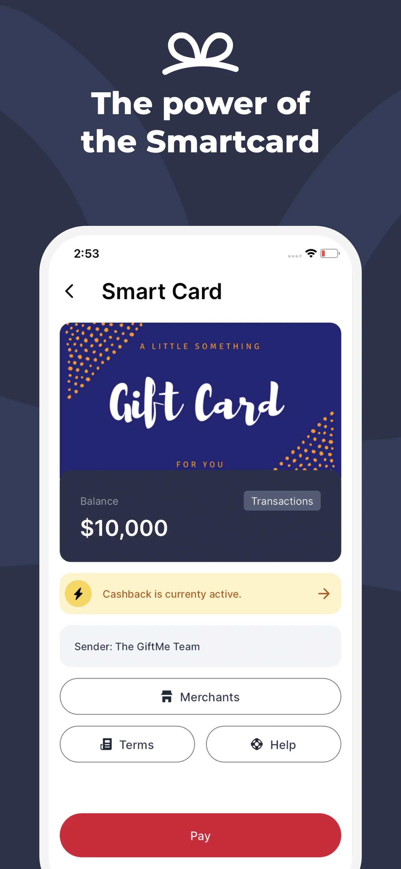 GiftMe - Gift Cards & Rewards screenshot