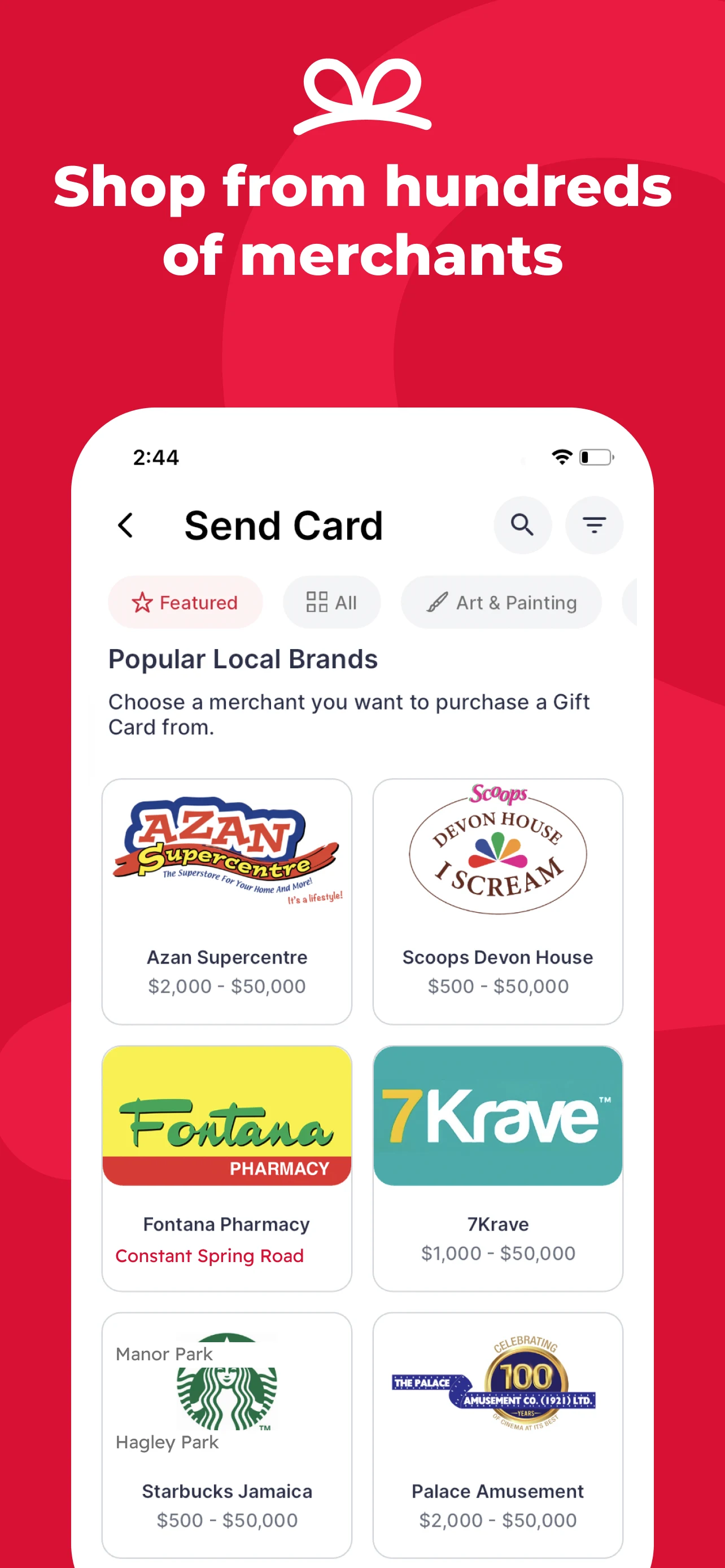GiftMe - Gift Cards & Rewards screenshot